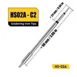 HS02A-C2 grot do lutownicy grotowej FNIRSI HS-02A ścięty zamiennik C245